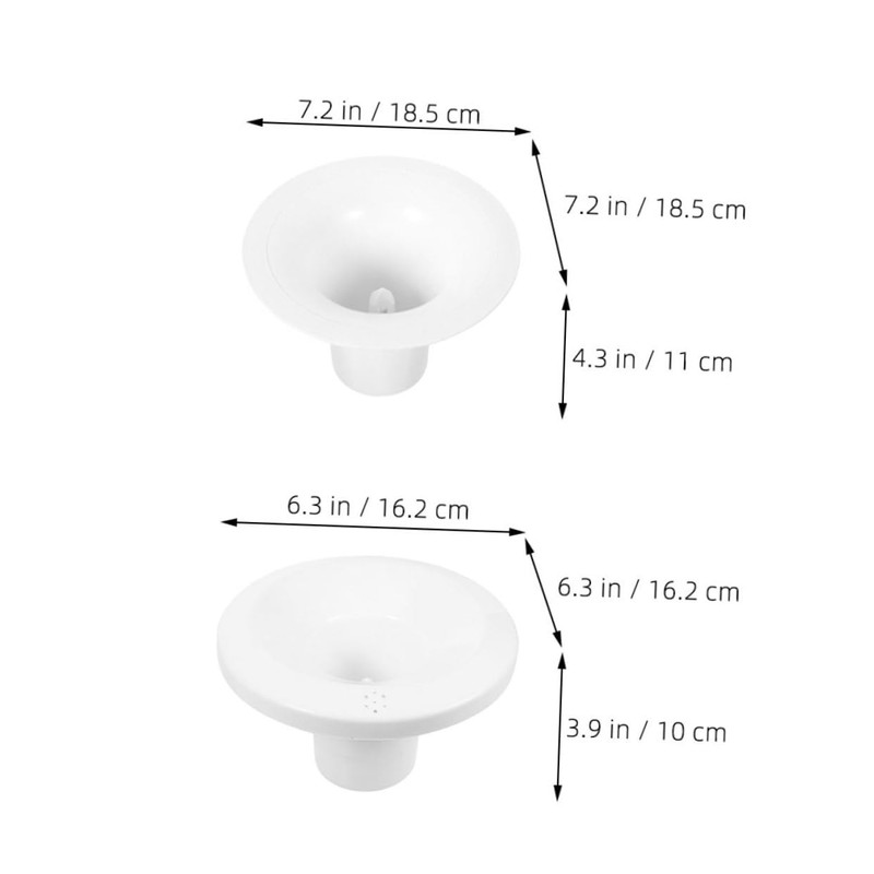 TEHAUX 2pcs Water Dispenser Bottle Holders Smart Seat Water Dispenser