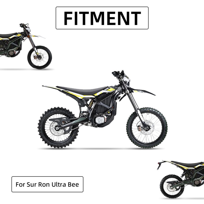 BAOUFF Chain Guard Kit for Surron Ultra Bee,CNC 6061 Aluminum