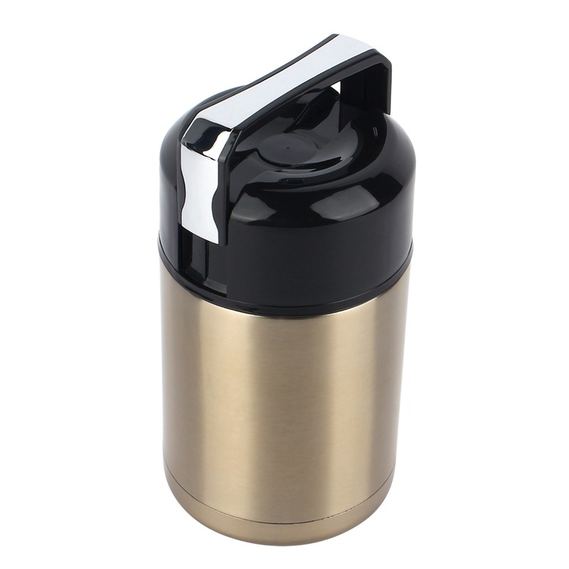 1000ml Stainless Steel Vacuum Thermos Lunch Box Smoldering Mug Insulated