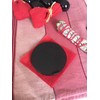Disco espejo de Obsidiana negra - piedra de curación -