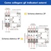 WSPIHO 230 VAC Automatic Switch Emergency Current, 100 A Power