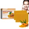 EONFAVE Kurkuma Seife, 2 Stück Turmeric Soap, Kurkuma Seifenstück Naturseife
