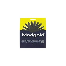 Marigold Extra Tough Outdoor Gloves - Single Pair (Medium), Black