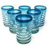 Dos Sueños Hand Blown Mexican Drinking Glasses – Set of