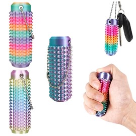 IKOPFLN Pack of 3 Borderline Hedgehog Ball Acupressure Ball Small Hedgehog Ball Spiked Ball Acupressure Balls Skills Borderline Acupressure Ball for Stress Relief or Massage for Back Legs Feet Hands