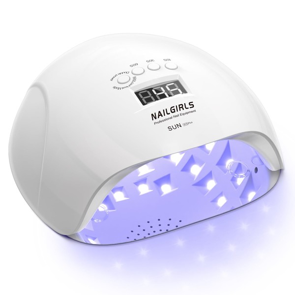 NAILGIRLS 150W UV LED Nail Lamp with Auto Sensor -