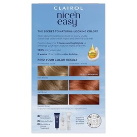 Clairol Clairol Nice'n Easy Permanent Hair Dye, 7R Lighest Auburn Hair Color, Pack of 1