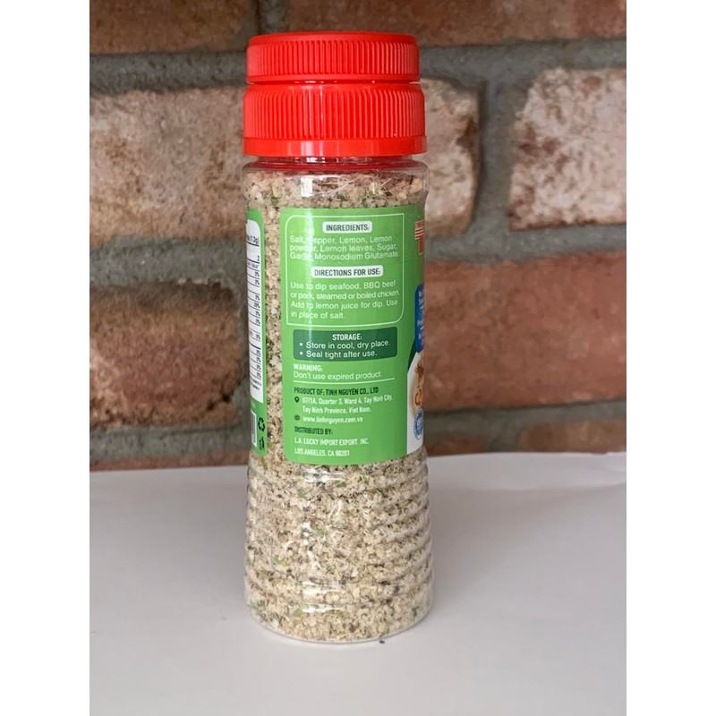 1 Pack - Lemon Leaf Pepper Salt All Natural -