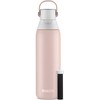 Brita Stainless Steel Water Filter Bottle, 20 Ounce, Rose, 1