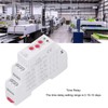 Time Relay Multifunctional Normally Open DIN Rail Delay Timer Switch