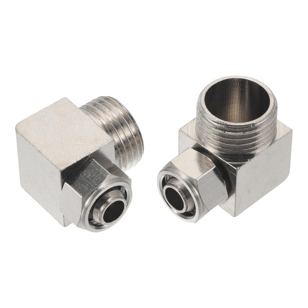 INFINAUTO Push to Connect Air Fittings 12mm / 1/2" 90
