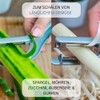 Westmark Vegetable and Double Peeler/Asparagus Peeler, Includes 2 Replacement Stainless