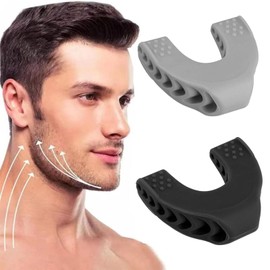 Facial Exerciser, Jaw Exerciser, Jawline Shaper, Jawline Exerciser for Men & Women, 3 Resistance Levels Sports Jaw Exerciser, Tighten & Tones,