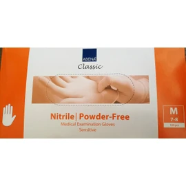 Nitrile Unster.Gloves Powder-Free Size M White