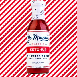 Yo Mama's Foods Keto Classic Ketchup – Pack of (2) - Zero Calorie, No Sugar Added, Low Carb, Vegan, Gluten Free, Paleo Friendly, and Made with Whole Non-GMO Tomatoes!