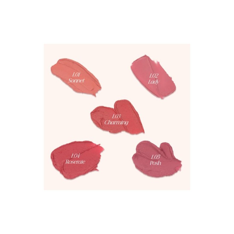 Forencos All Light Mood Chiffon Lipstick (01 Sonnet) 0.1 oz