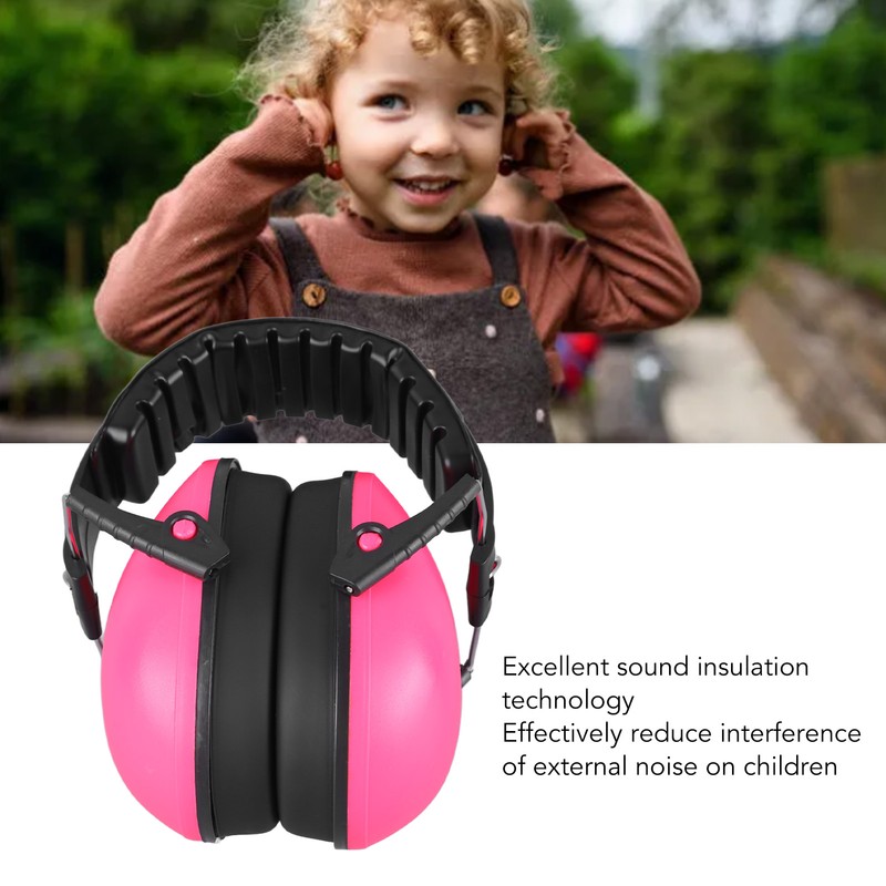 Soundproof Earmuffs for Kids Sleeping Children Safety Mini Noise Reduction