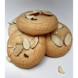 Amygdalota Hand Made Traditional Greek Almond Cookies (16 oz)
