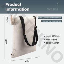 High-Capacity Pro Max 5140125-95 Leaf Blower Vacuum Vac Shoulder Bag - Replaces 5140117-99, for Black & Decker 12 Amp Vacuum BV2900 BV3100 Model (bag)