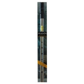 Feadóg Brass Traditional Irish Nickel Tin Whistle in the Key of C
