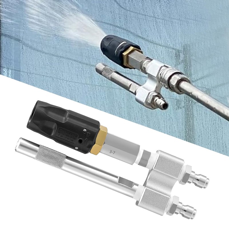 Pressure Washer Long Range Chemical Nozzle for Ladder Saver, Long