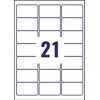 Avery MP7160-40 Printable, Customisable Multipurpose Labels, 21 Labels per A4