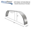 RecPro Trailer Aluminum Tandem Fender | Smooth & Diamond Plate