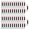 WAYLLSHINE 50 Pcs 1 x 1.5V AA Battery Spring Clip