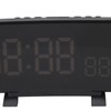 Projection Alarm Clock with 2 USB Ports LED Curved Display