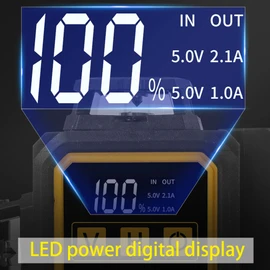 FenorGan16 Lines Self Leveling Laser Level，LCD power display，4x360° 4D Green Cross Line Professional Laser for Construction，