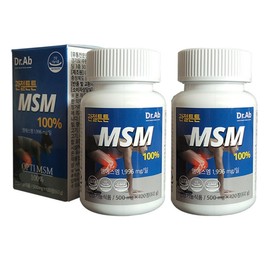 Joint strength MSM 100%, 120 tablets, 2 units / 관절튼튼 MSM 100%, 120정, 2개