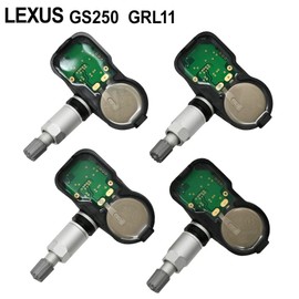 GS250 Compatible GRL11 Air Pressure Sensor TPMS Tire Pressure Monitor Sensor Set of 4