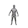 Morphsuits Men's Husky Boys' Monster The Android Skinsuit, XL