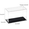 TA-VIGOR Clear Acrylic Display Case, 25 x 10 x 15
