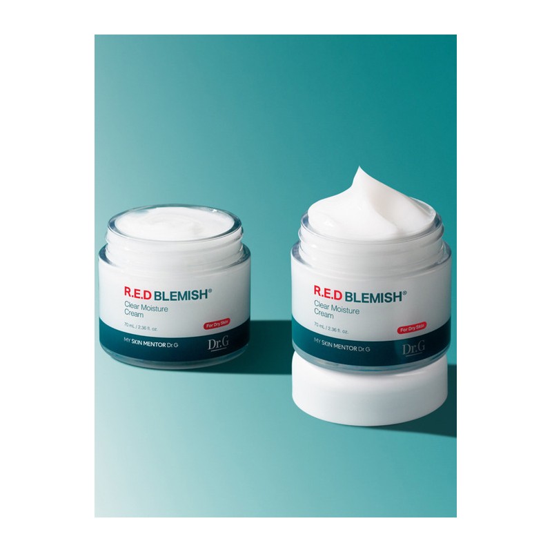 Dr. Red Blemish Clear Moisture Cream 70mL / 레드 블레미쉬