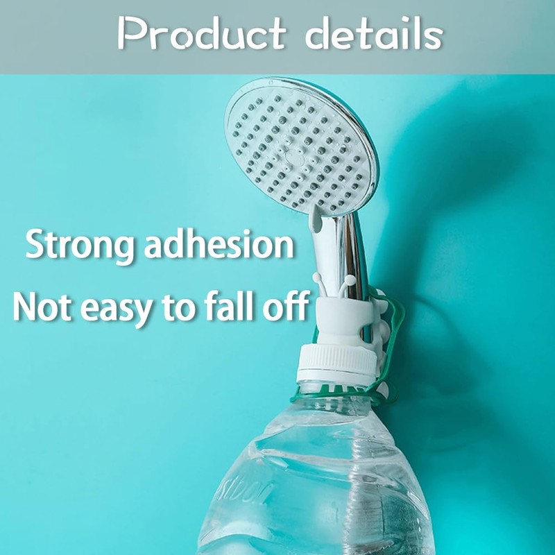Universal Silicone Shower Head Holder, Upgrade 2025 Suction Cup Holder