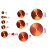 QUANTEX Diamond Cutting Disc, 180 x 22.23 mm, for Ceramic