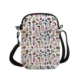 Pyoul Audiologie-Geschenk, medizinische Spirale, Umhängetasche, Audiologen, Reisetasche, Gehörlosigkeit, Geschenk, Otoskop, Geschenk, Ohrarzt, Medical Spiral Cb