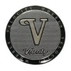 Velocity Gloss Black Snap In Wheel Center Cap CC016-1P
