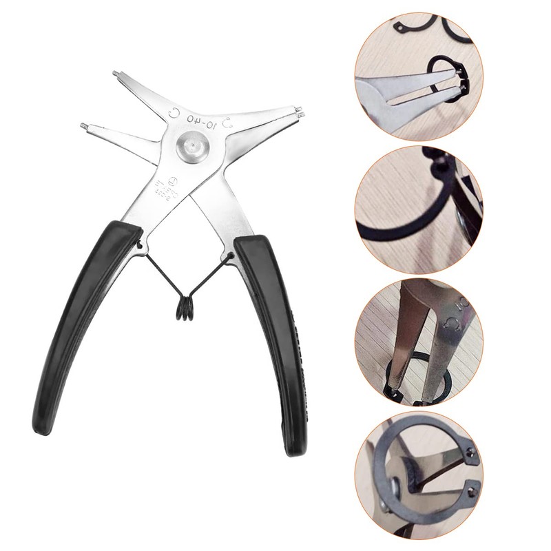 WANGCL Snap Ring Pliers Dual Purpose Circlip Pliers Removing Reassembling