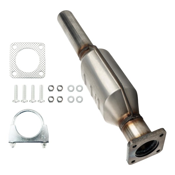 PHILTOP Catalytic Converter Kit Direct-Fit Fit For 1987-1992 Wrangler 2.5/4.0L,