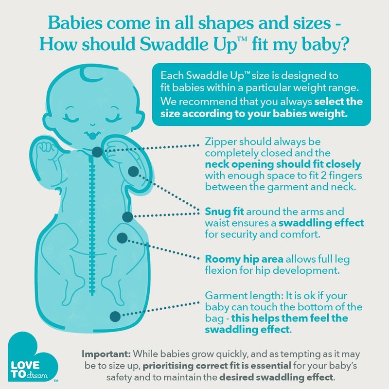 Love To Swaddle UP Warm 2.5 TOG / S /