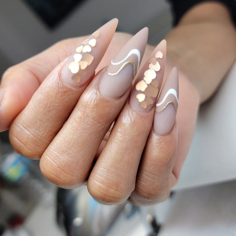 Dan's - Gold Metallic Gel Paint for Nail Art |