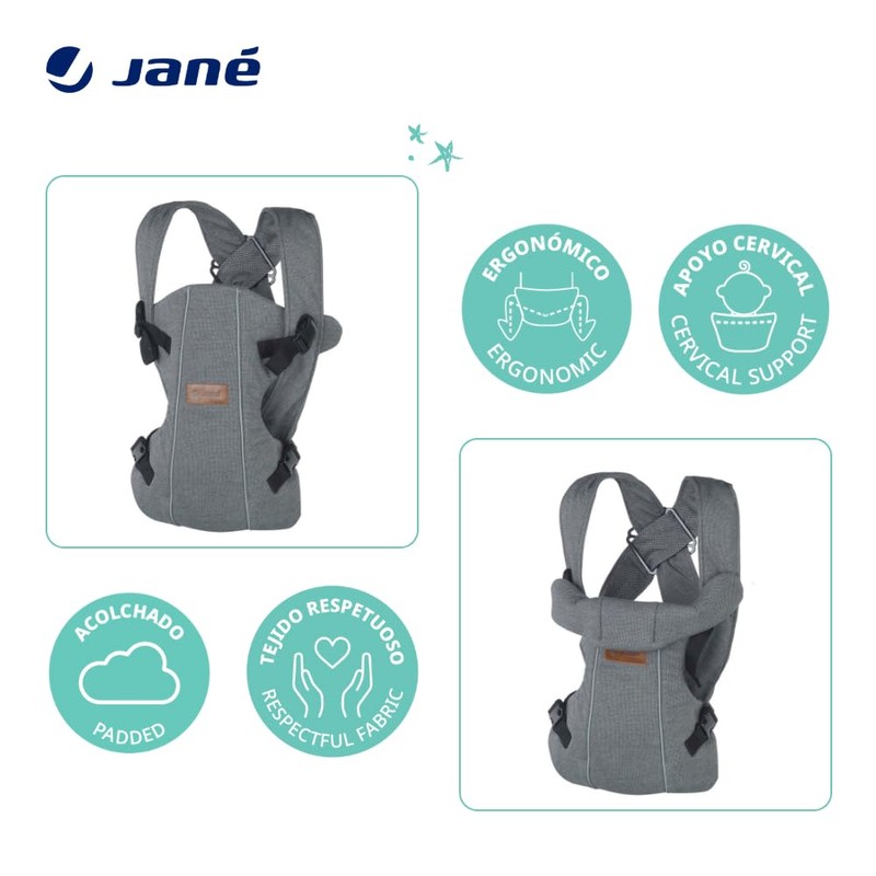 Jané Dual Ergonomic Baby Carrier from Birth to 15 kg,