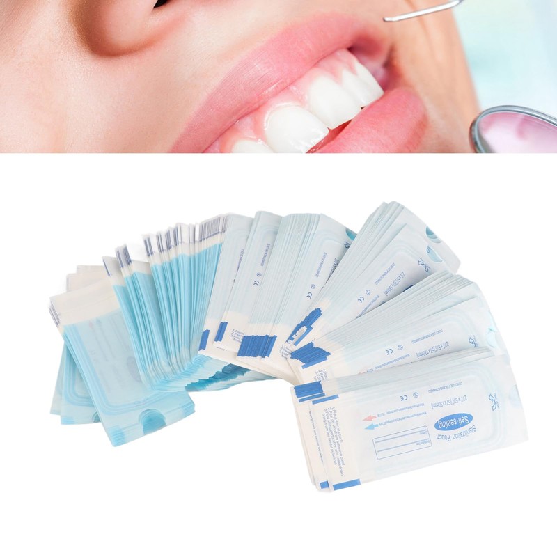 Self Sterilization Pouches for Dental Offices, Autoclave Sterilizer Bags Pouch