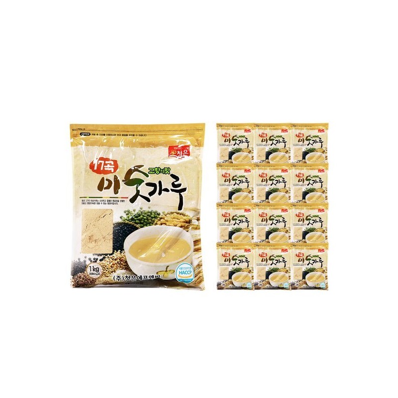 청은 17곡 미숫가루 1kg Cheong-eun 17-Blend Miso Powder 1kg