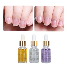 Aceite para Cutículas para Uñas, Aceite Nutritivo para Cutículas Hidratante para Uñas Piel Muerta 15 Ml X 3 Botellas Hidratación Intensiva con árbol d
