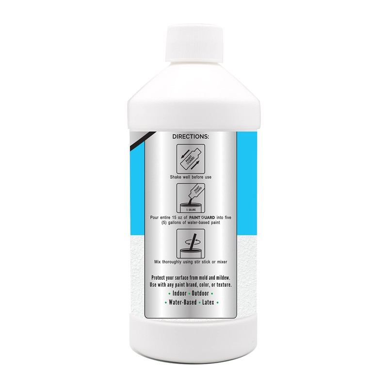 Paint-Guard Mold and Mildew Defense Paint Additive (5 Gallon Treatment)