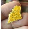 Maine enamel pin NOS tourist souvenir United States hat lapel