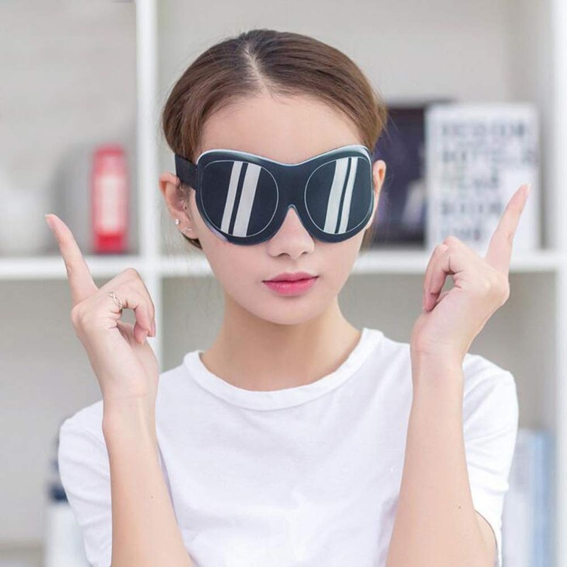Honbay 3D Funny Eyeshade Soft Sleep Eye Mask with Adjustable